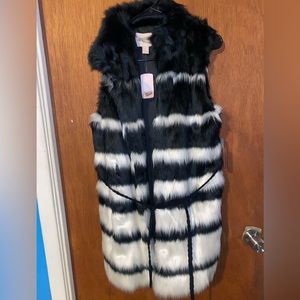 Mid length Fur vest